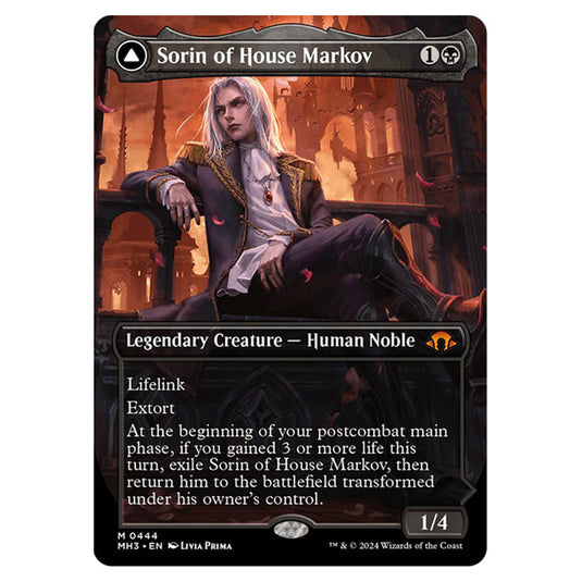 Magic The Gathering - Modern Horizons 3 - Sorin of House Markov // Sorin, Ravenous Neonate - 0444