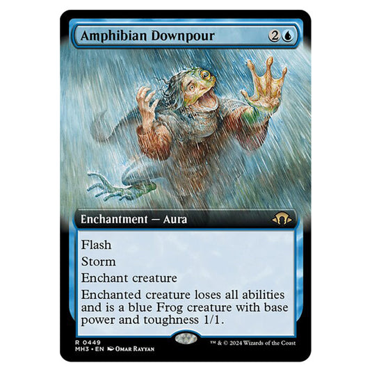 Magic The Gathering - Modern Horizons 3 - Amphibian Downpour (Extended Art) - 0449