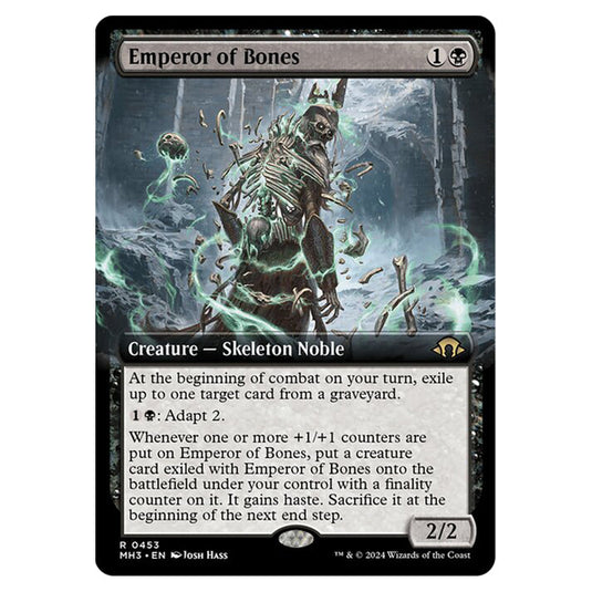 Magic The Gathering - Modern Horizons 3 - Emperor of Bones (Extended Art) - 0453