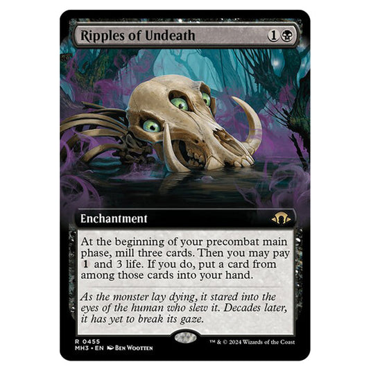 Magic The Gathering - Modern Horizons 3 - Ripples of Undeath (Extended Art) - 0455