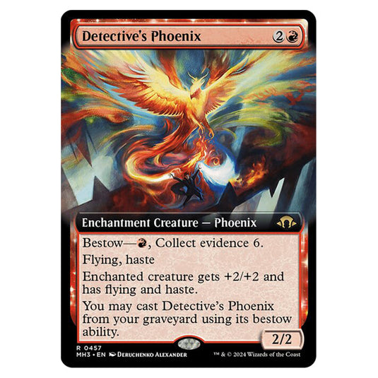 Magic The Gathering - Modern Horizons 3 - Detective's Phoenix (Extended Art) - 0457