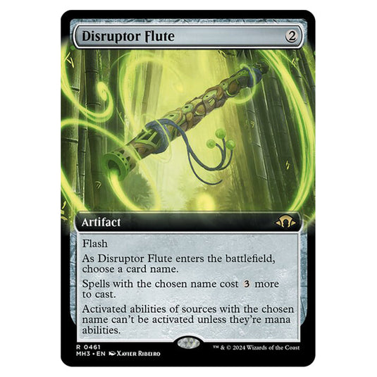 Magic The Gathering - Modern Horizons 3 - Disruptor Flute (Extended Art) - 0461