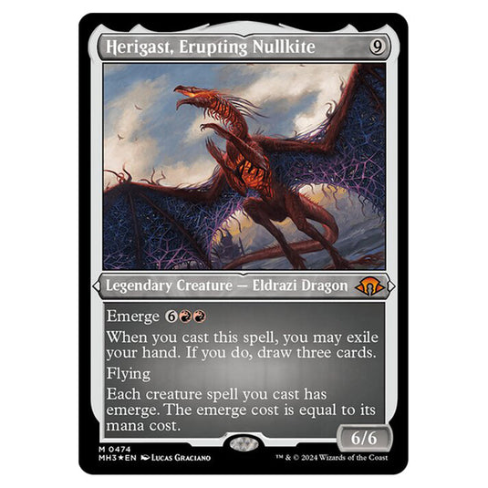 Magic The Gathering - Modern Horizons 3 - Herigast, Erupting Nullkite (Etched Foil) - 0474