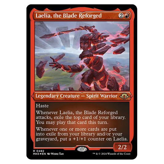 Magic The Gathering - Modern Horizons 3 - Laelia, the Blade Reforged (Etched Foil) - 0482