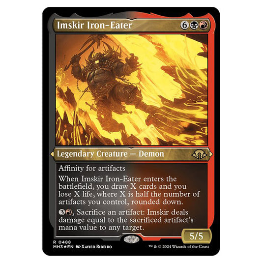 Magic The Gathering - Modern Horizons 3 - Imskir Iron-Eater (Etched Foil) - 0488