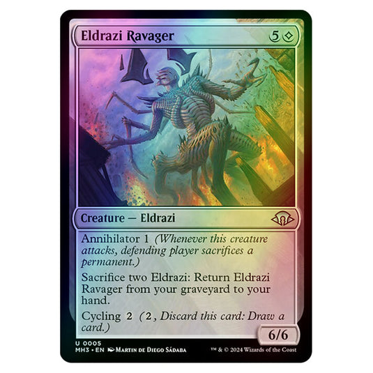 Magic The Gathering - Modern Horizons 3 - Eldrazi Ravager - 0005 (Foil)