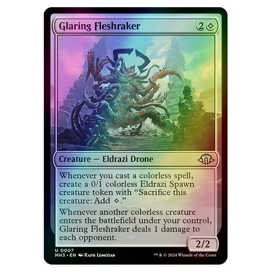 Magic The Gathering - Modern Horizons 3 - Glaring Fleshraker - 0007 (Foil)