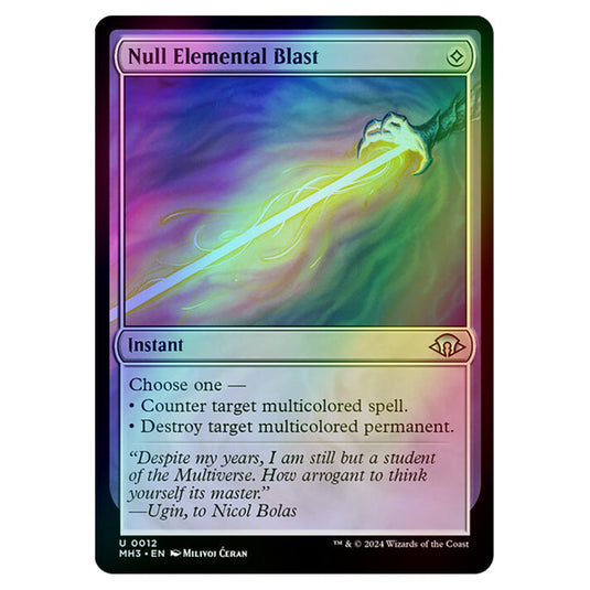 Magic The Gathering - Modern Horizons 3 - Null Elemental Blast - 0012 (Foil)