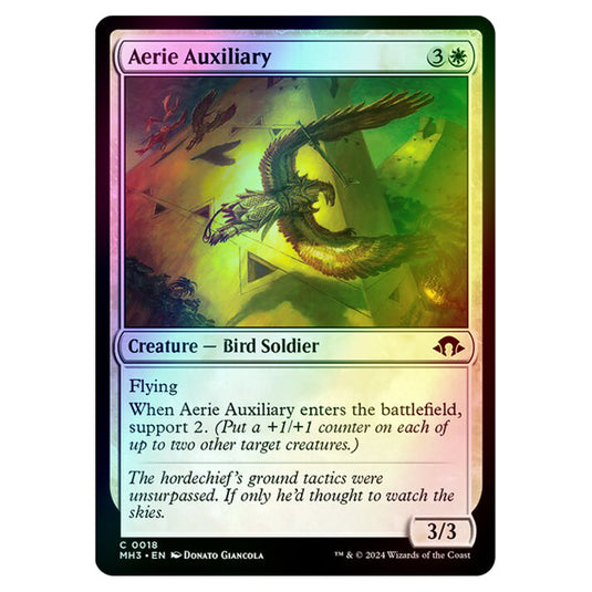 Magic The Gathering - Modern Horizons 3 - Aerie Auxiliary - 0018 (Foil)