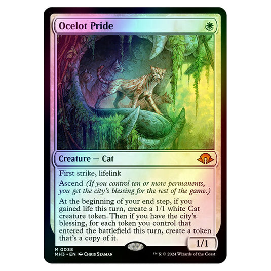 Magic The Gathering - Modern Horizons 3 - Ocelot Pride - 0038 (Foil)