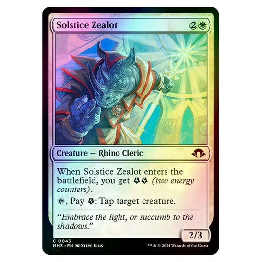 Magic The Gathering - Modern Horizons 3 - Solstice Zealot - 0043 (Foil)