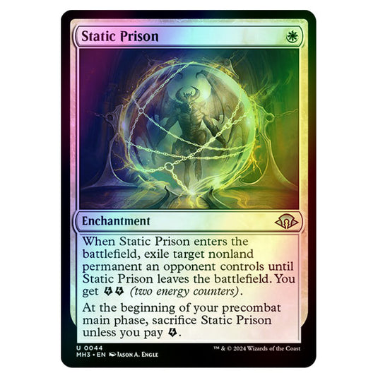 Magic The Gathering - Modern Horizons 3 - Static Prison - 0044 (Foil)