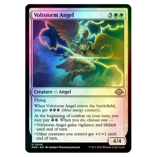 Magic The Gathering - Modern Horizons 3 - Voltstorm Angel - 0046 (Foil)