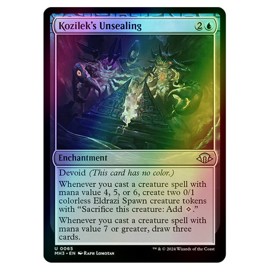 Magic The Gathering - Modern Horizons 3 - Kozilek's Unsealing - 0065 (Foil)