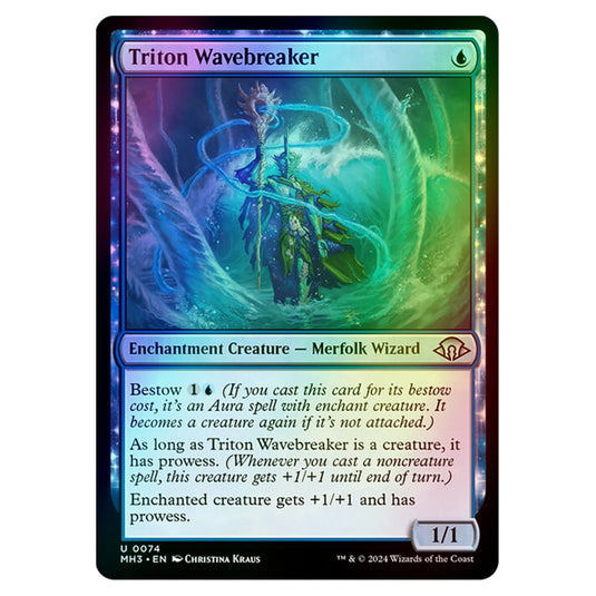 Magic The Gathering - Modern Horizons 3 - Triton Wavebreaker - 0074 (Foil)