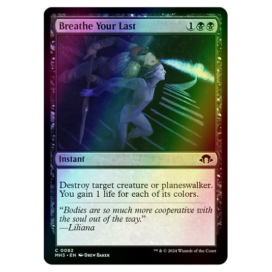 Magic The Gathering - Modern Horizons 3 - Breathe Your Last - 0082 (Foil)