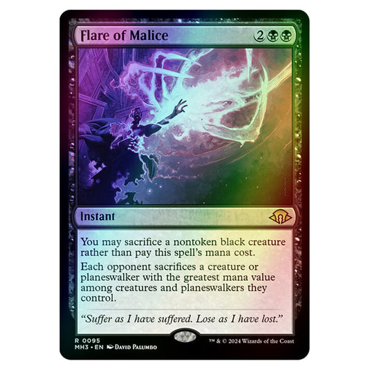 Magic The Gathering - Modern Horizons 3 - Flare of Malice - 0095 (Foil)