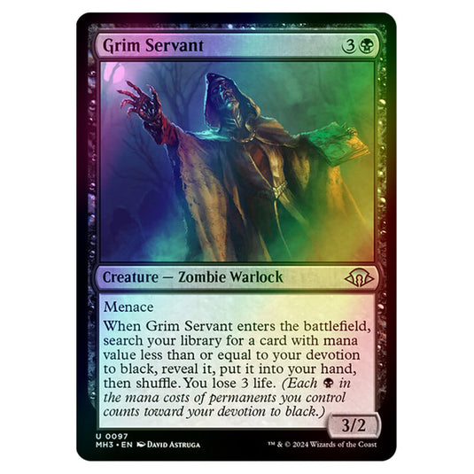 Magic The Gathering - Modern Horizons 3 - Grim Servant - 0097 (Foil)