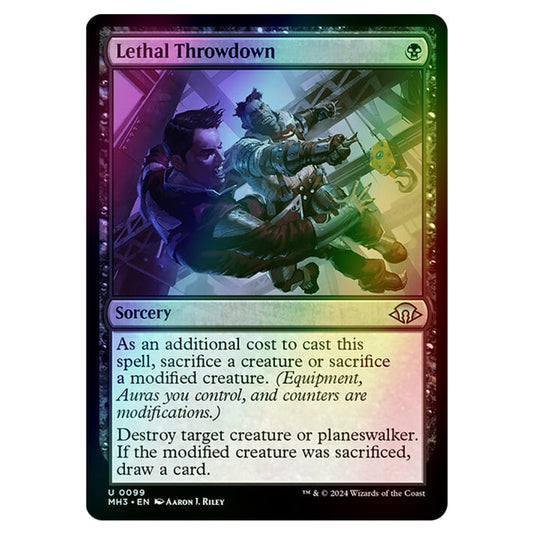 Magic The Gathering - Modern Horizons 3 - Lethal Throwdown - 0099 (Foil)