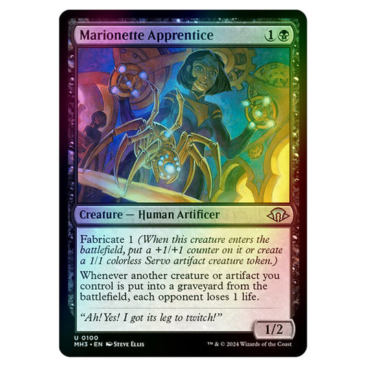 Magic The Gathering - Modern Horizons 3 - Marionette Apprentice - 0100 (Foil)