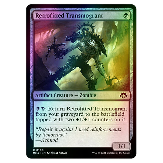 Magic The Gathering - Modern Horizons 3 - Retrofitted Transmogrant - 0106 (Foil)