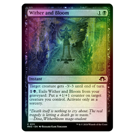 Magic The Gathering - Modern Horizons 3 - Wither and Bloom - 0111 (Foil)