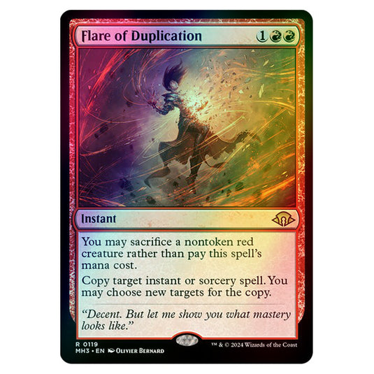 Magic The Gathering - Modern Horizons 3 - Flare of Duplication - 0119 (Foil)