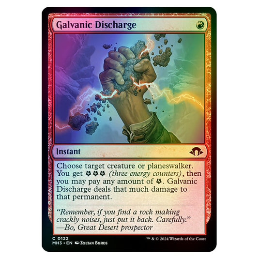 Magic The Gathering - Modern Horizons 3 - Galvanic Discharge - 0122 (Foil)