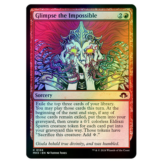 Magic The Gathering - Modern Horizons 3 - Glimpse the Impossible - 0124 (Foil)