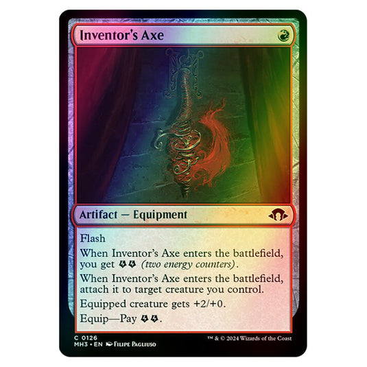 Magic The Gathering - Modern Horizons 3 - Inventor's Axe - 0126 (Foil)