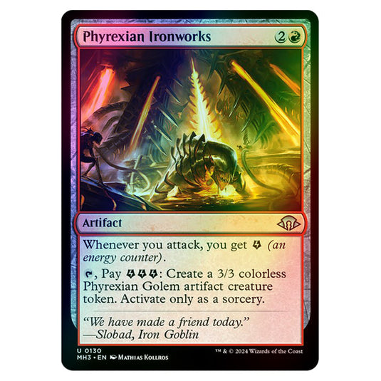 Magic The Gathering - Modern Horizons 3 - Phyrexian Ironworks - 0130 (Foil)