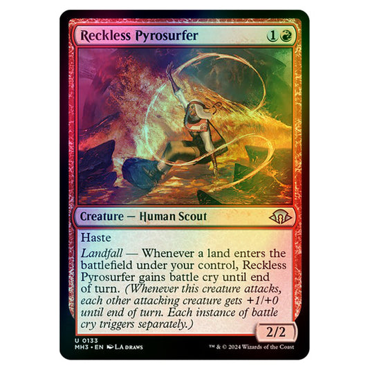 Magic The Gathering - Modern Horizons 3 - Reckless Pyrosurfer - 0133 (Foil)