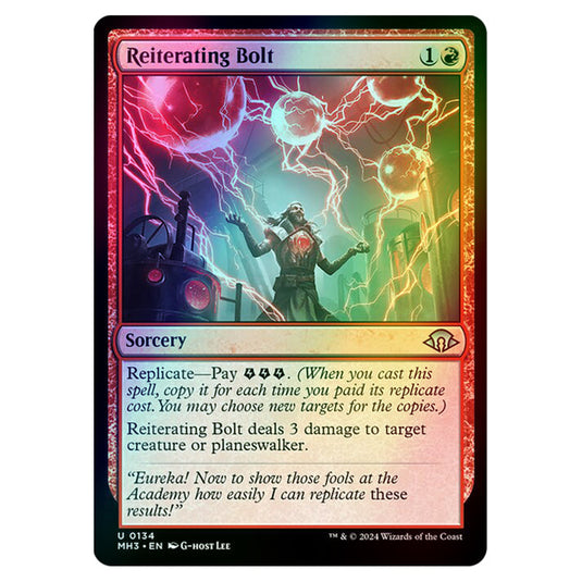 Magic The Gathering - Modern Horizons 3 - Reiterating Bolt - 0134 (Foil)