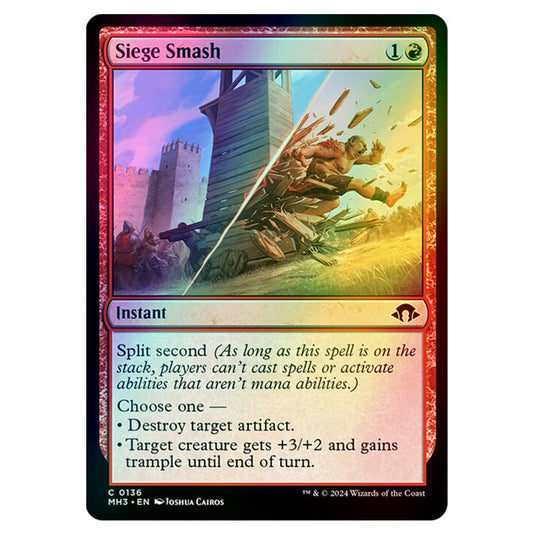 Magic The Gathering - Modern Horizons 3 - Siege Smash - 0136 (Foil)