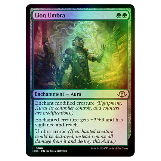 Magic The Gathering - Modern Horizons 3 - Lion Umbra - 0160 (Foil) Magic The Gathering - Modern Horizons 3 - Lion Umbra - 0160 (Foil)