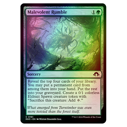 Magic The Gathering - Modern Horizons 3 - Malevolent Rumble - 0161 (Foil)