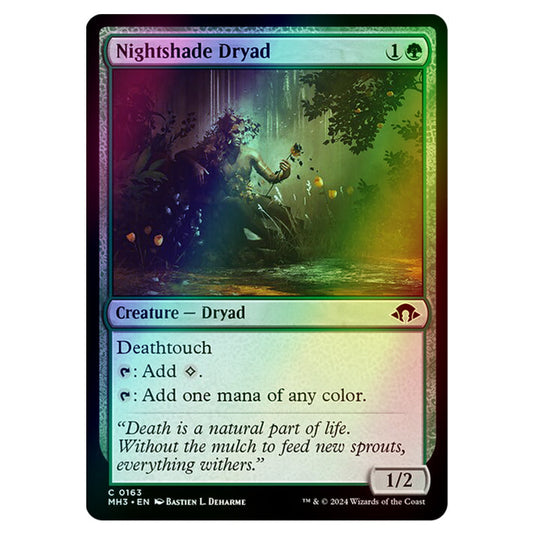 Magic The Gathering - Modern Horizons 3 - Nightshade Dryad - 0163 (Foil)