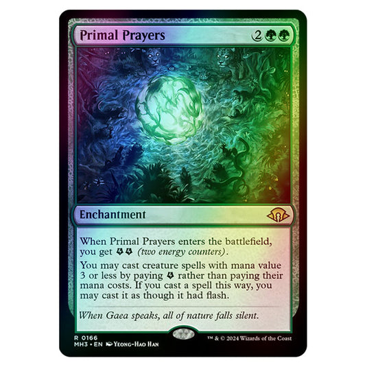 Magic The Gathering - Modern Horizons 3 - Primal Prayers - 0166 (Foil)