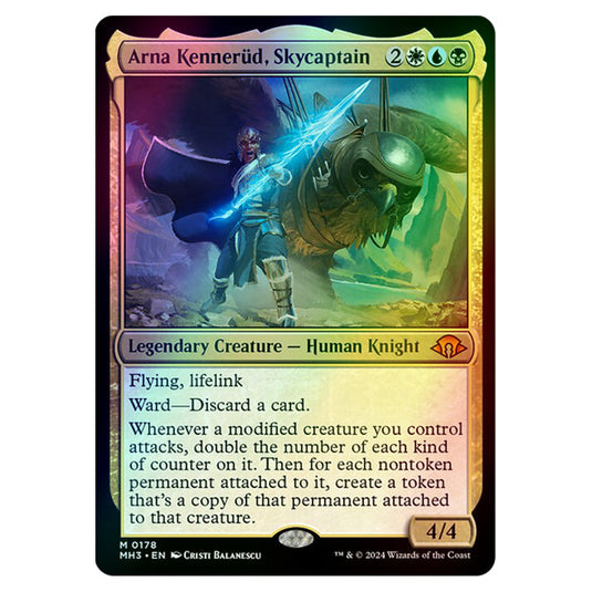 Magic The Gathering - Modern Horizons 3 - Arna Kennerud, Skycaptain - 0178 (Foil)