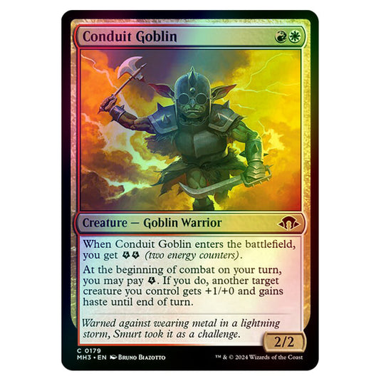 Magic The Gathering - Modern Horizons 3 - Conduit Goblin - 0179 (Foil)