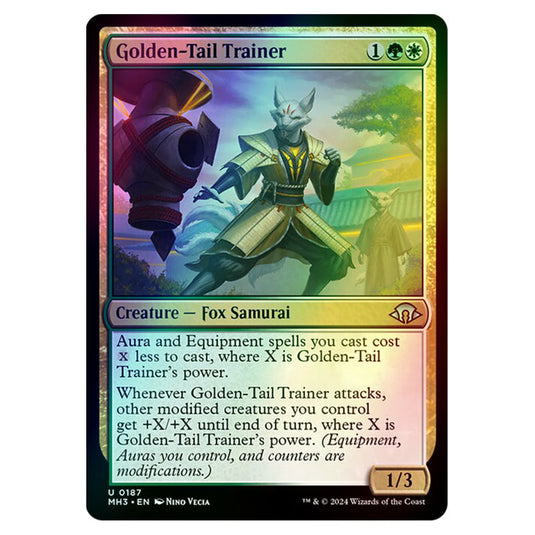 Magic The Gathering - Modern Horizons 3 - Golden-Tail Trainer - 0187 (Foil)