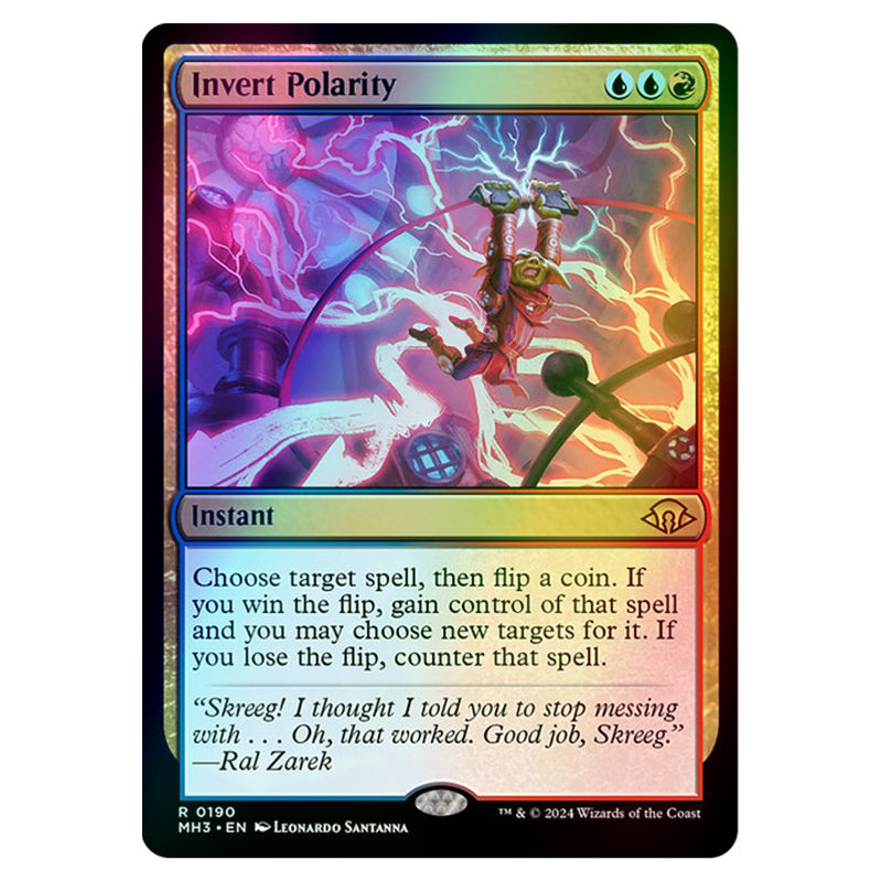 Magic The Gathering - Modern Horizons 3 - Invert Polarity - 0190 (Foil
