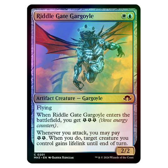 Magic The Gathering - Modern Horizons 3 - Riddle Gate Gargoyle - 0201 (Foil)