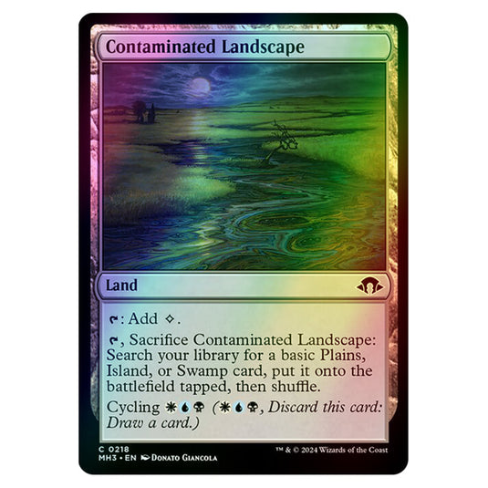 Magic The Gathering - Modern Horizons 3 - Contaminated Landscape - 0218 (Foil)