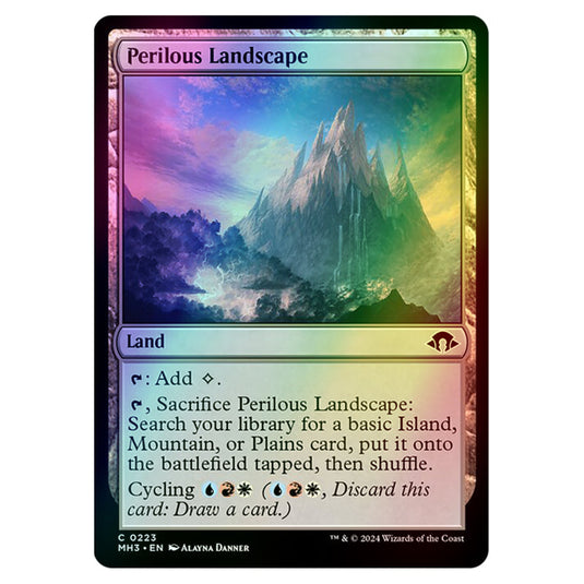 Magic The Gathering - Modern Horizons 3 - Perilous Landscape - 0223 (Foil)