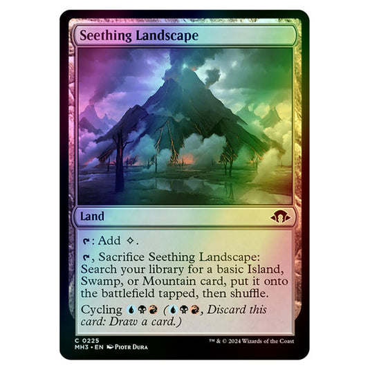 Magic The Gathering - Modern Horizons 3 - Seething Landscape - 0225 (Foil)