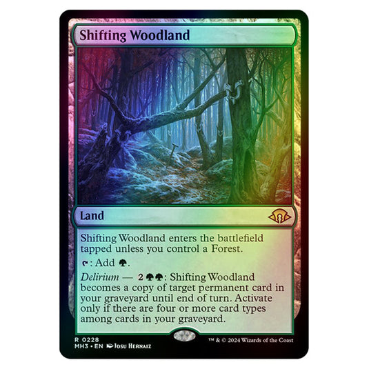 Magic The Gathering - Modern Horizons 3 - Shifting Woodland - 0228 (Foil)