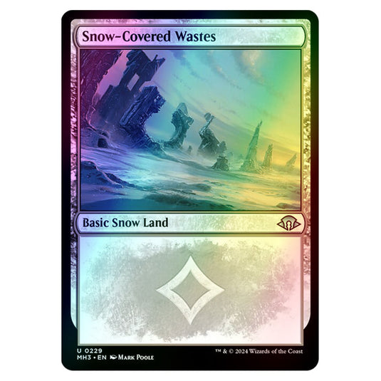 Magic The Gathering - Modern Horizons 3 - Snow-Covered Wastes - 0229 (Foil)