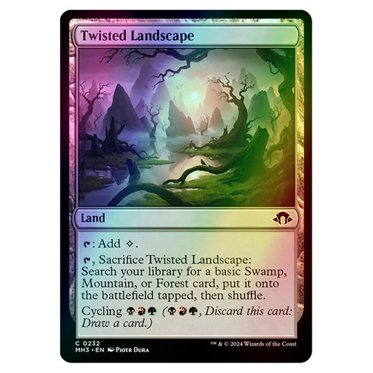 Magic The Gathering - Modern Horizons 3 - Twisted Landscape - 0232 (Foil)