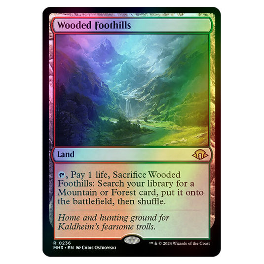 Magic The Gathering - Modern Horizons 3 - Wooded Foothills - 0236 (Foil)